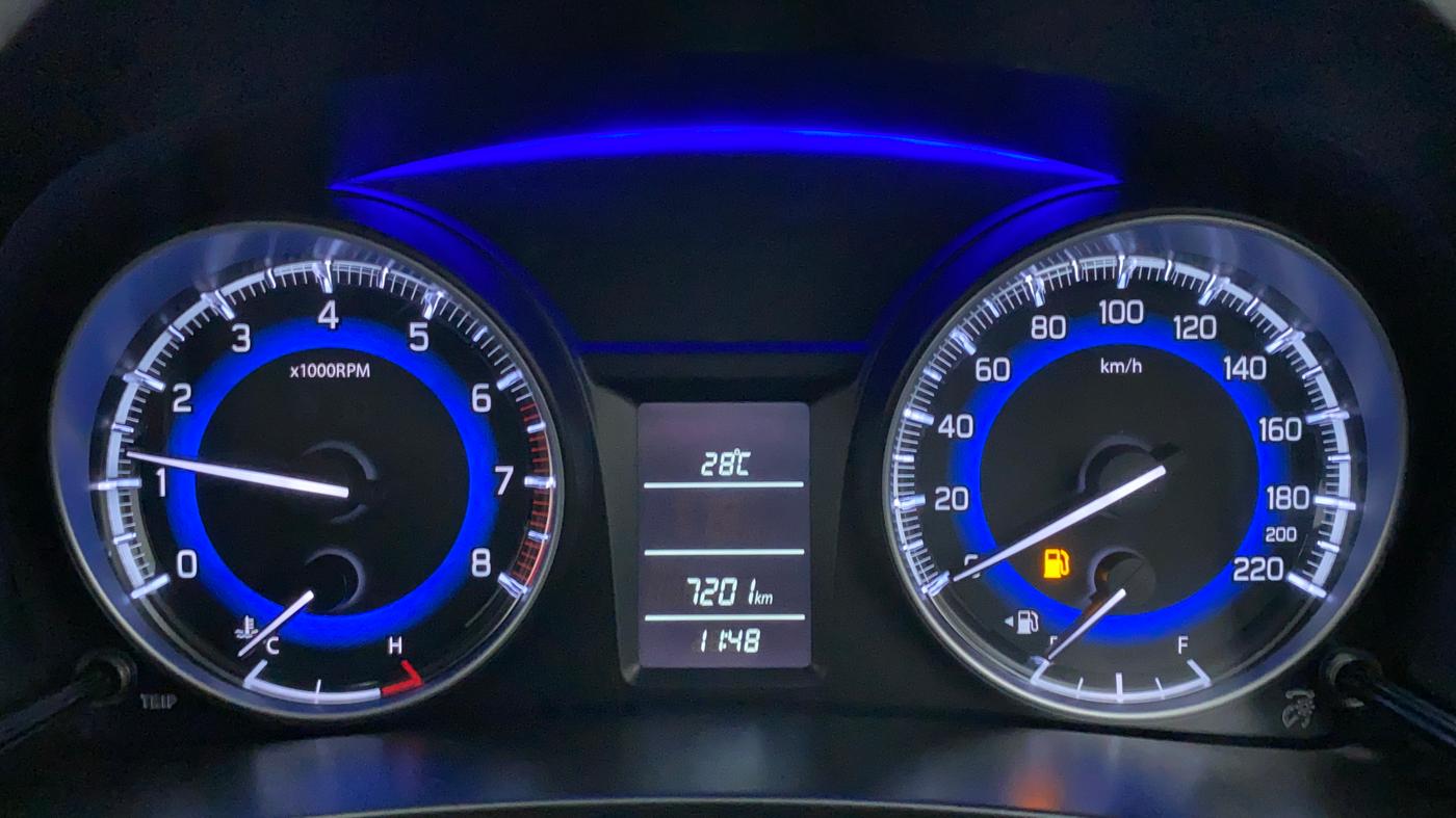 2021 Maruti Baleno DELTA 1.2 K12, Petrol, Manual, 7,272 km, Odometer Image