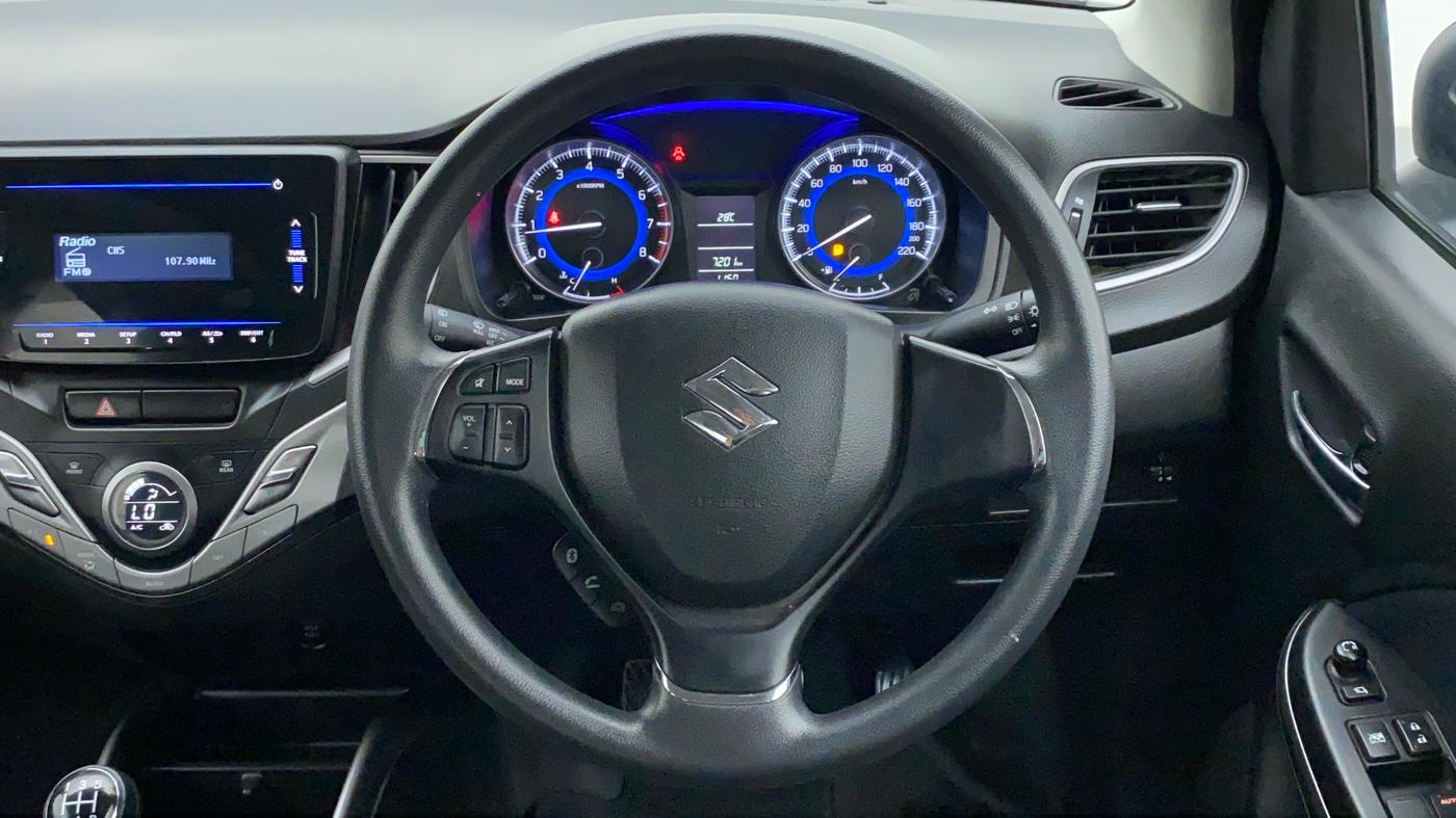 2021 Maruti Baleno DELTA 1.2 K12, Petrol, Manual, 7,272 km, Steering Wheel Close Up