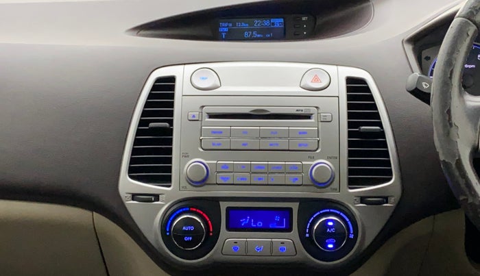 2011 Hyundai i20 SPORTZ (O) 1.2, Petrol, Manual, 39,264 km, Infotainment System