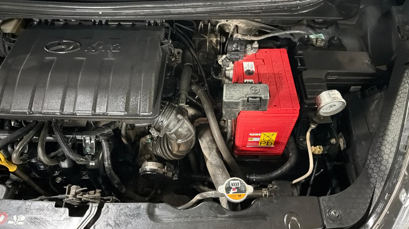 2021 Hyundai GRAND I10 NIOS SPORTZ 1.2 KAPPA VTVT CNG, CNG, Manual, 82,280 km, Engine View - Left