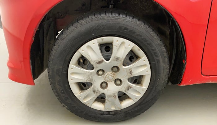 2012 Honda Brio S MT, CNG, Manual, 78,133 km, Left Front Wheel