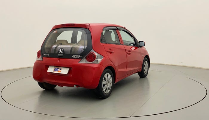 2012 Honda Brio S MT, CNG, Manual, 78,133 km, Right Back Diagonal