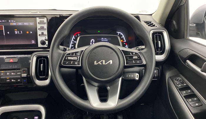 2021 KIA SONET HTK PLUS, Petrol, Manual, 5,112 km, Steering Wheel Close Up