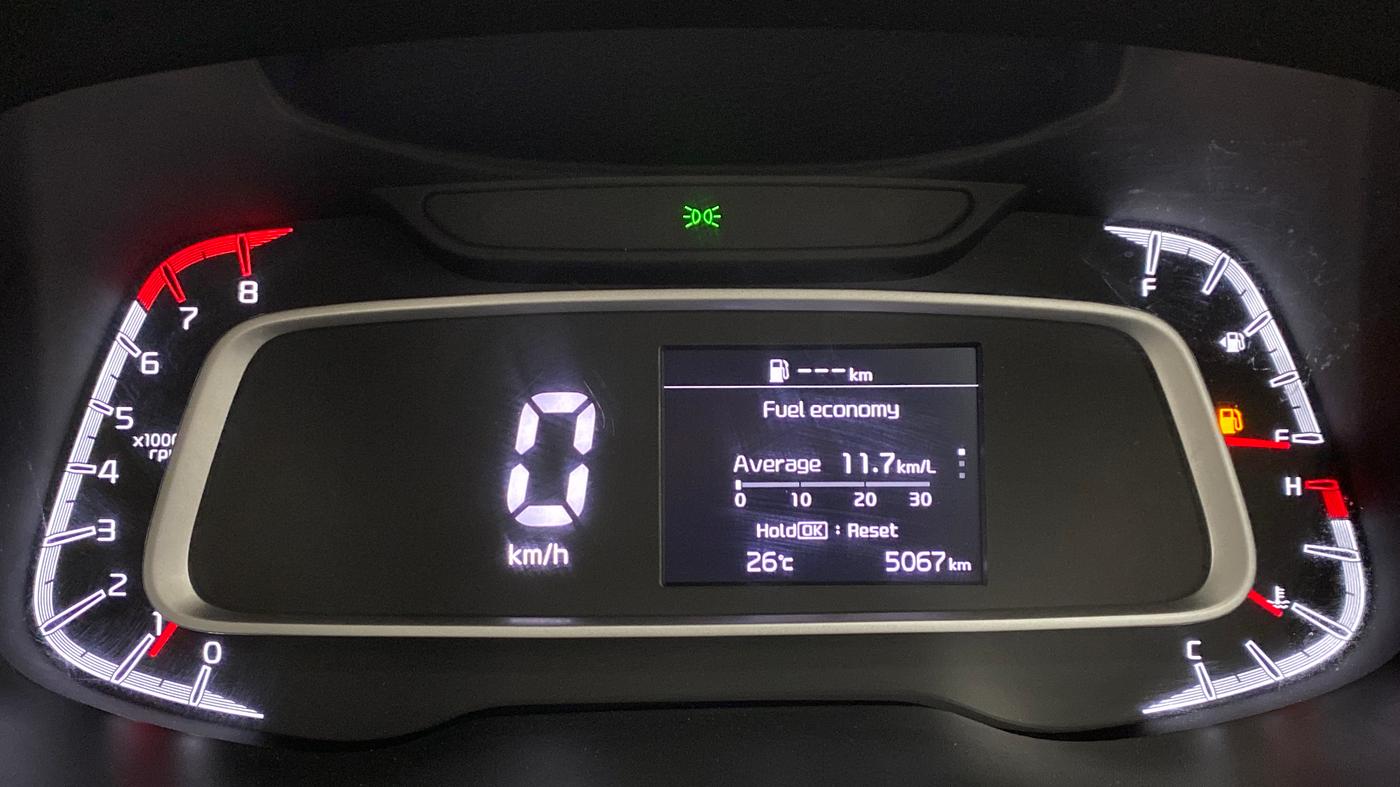 2021 KIA SONET HTK PLUS, Petrol, Manual, 5,112 km, Odometer Image
