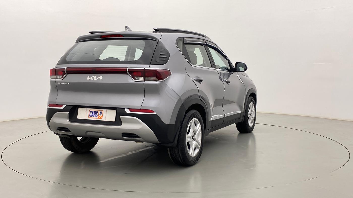 2021 KIA SONET HTK PLUS, Petrol, Manual, 5,112 km, Right Back Diagonal