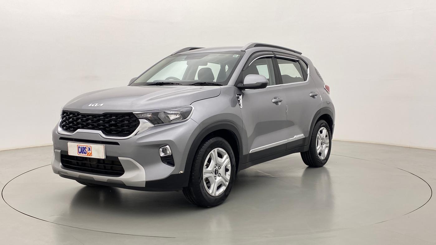 2021 KIA SONET HTK PLUS, Petrol, Manual, 5,112 km, Left Front Diagonal