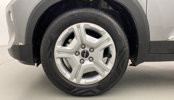 2021 KIA SONET HTK PLUS, Petrol, Manual, 5,112 km, Left Front Wheel