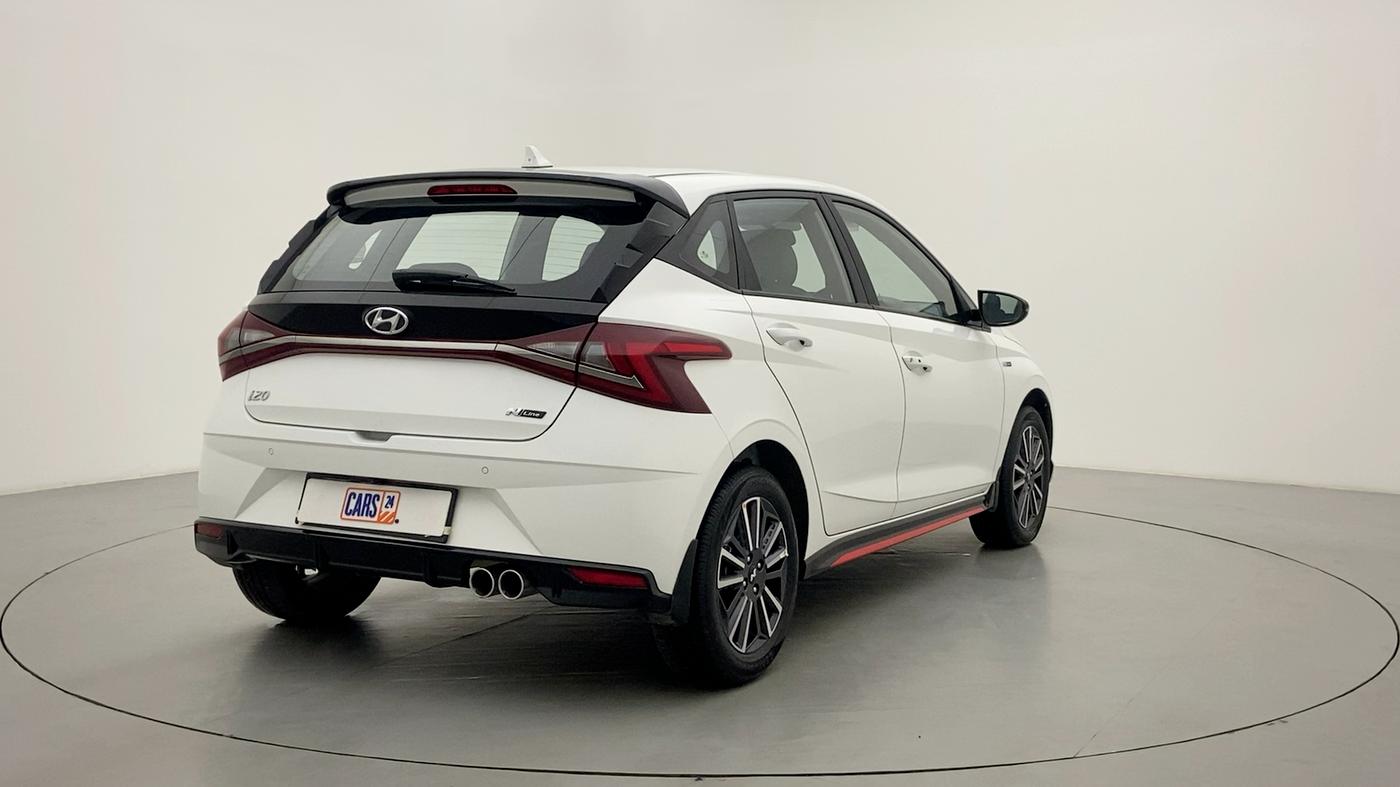 2022 Hyundai NEW I20 N LINE N8 1.0 TURBO GDI DCT, Petrol, Automatic, 14,958 km, Right Back Diagonal
