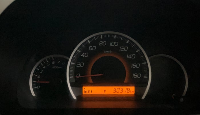 2015 Maruti Wagon R 1.0 VXI, Petrol, Manual, 30,312 km, Odometer Image