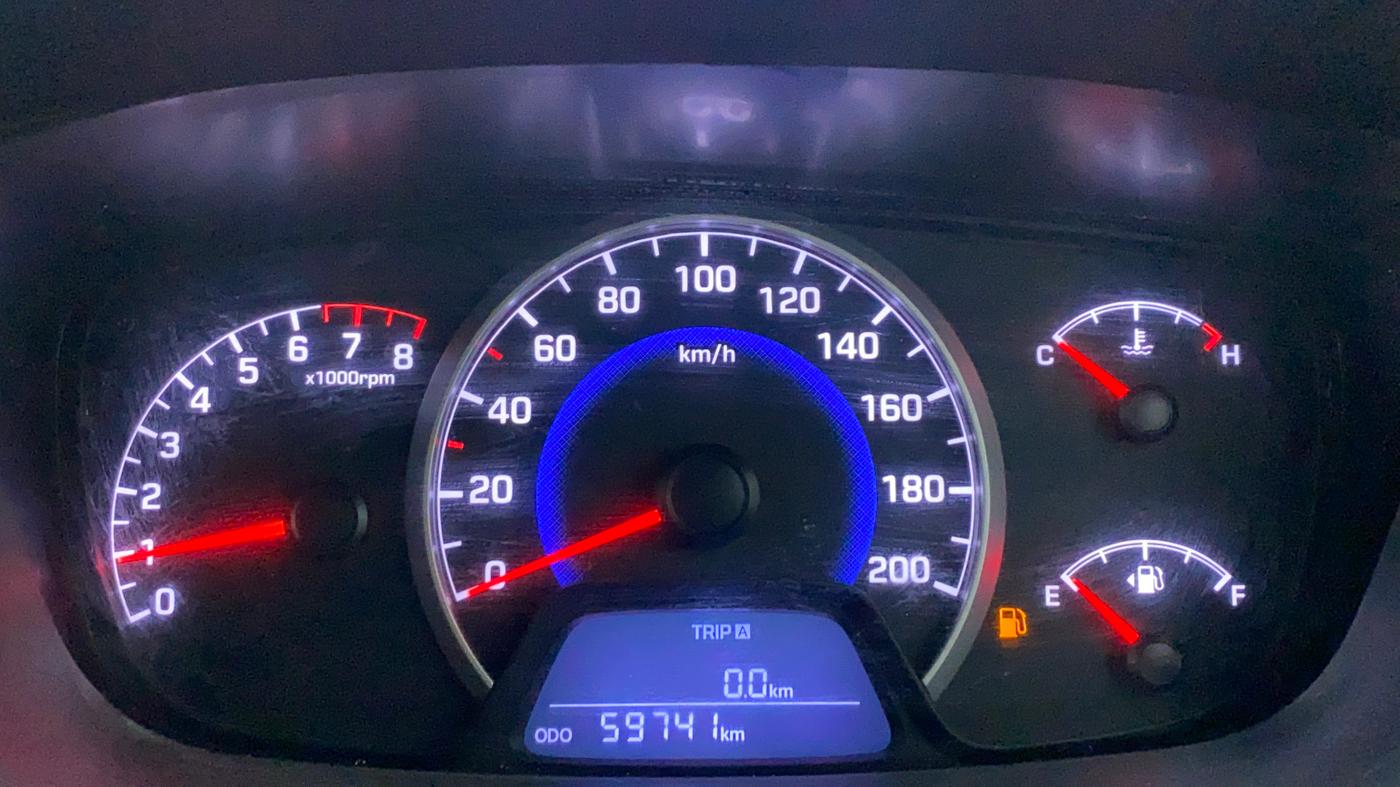 2016 Hyundai Grand i10 SPORTZ 1.2 KAPPA VTVT, Petrol, Manual, 60,309 km, Odometer Image