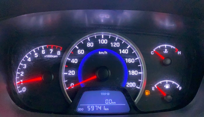 2016 Hyundai Grand i10 SPORTZ 1.2 KAPPA VTVT, Petrol, Manual, 60,309 km, Odometer Image