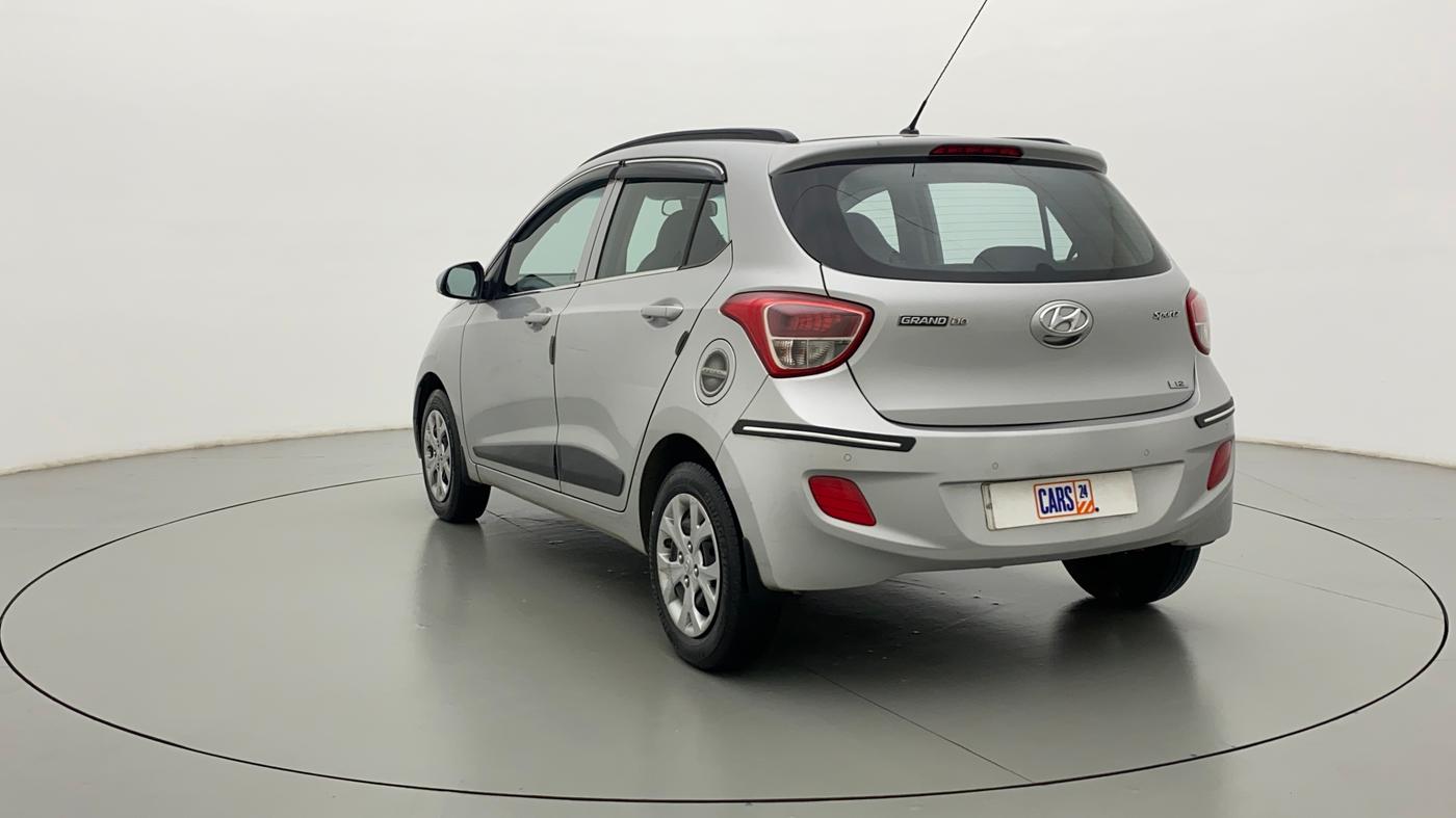 2016 Hyundai Grand i10 SPORTZ 1.2 KAPPA VTVT, Petrol, Manual, 60,309 km, Left Back Diagonal