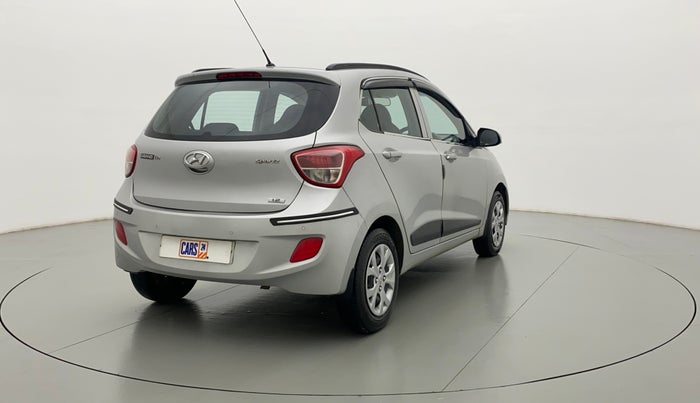2016 Hyundai Grand i10 SPORTZ 1.2 KAPPA VTVT, Petrol, Manual, 60,309 km, Right Back Diagonal