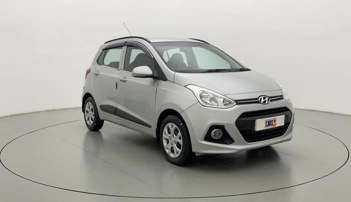 2016 Hyundai Grand i10 SPORTZ 1.2 KAPPA VTVT, Petrol, Manual, 60,309 km, Right Front Diagonal