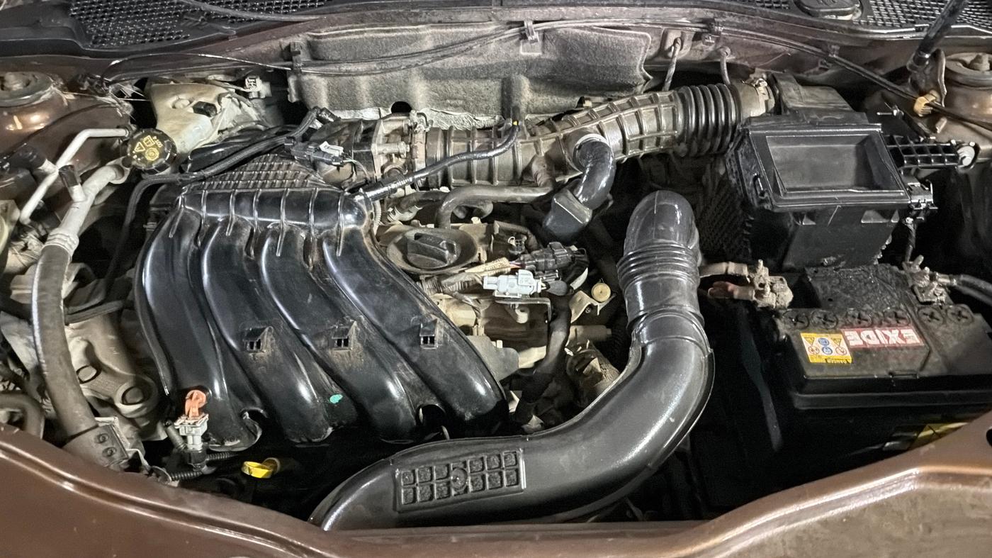 2017 Renault Duster RXS CVT, Petrol, Automatic, 69,610 km, Engine View
