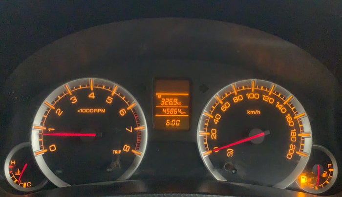2014 Maruti Ertiga VXI, Petrol, Manual, 45,864 km, Odometer Image