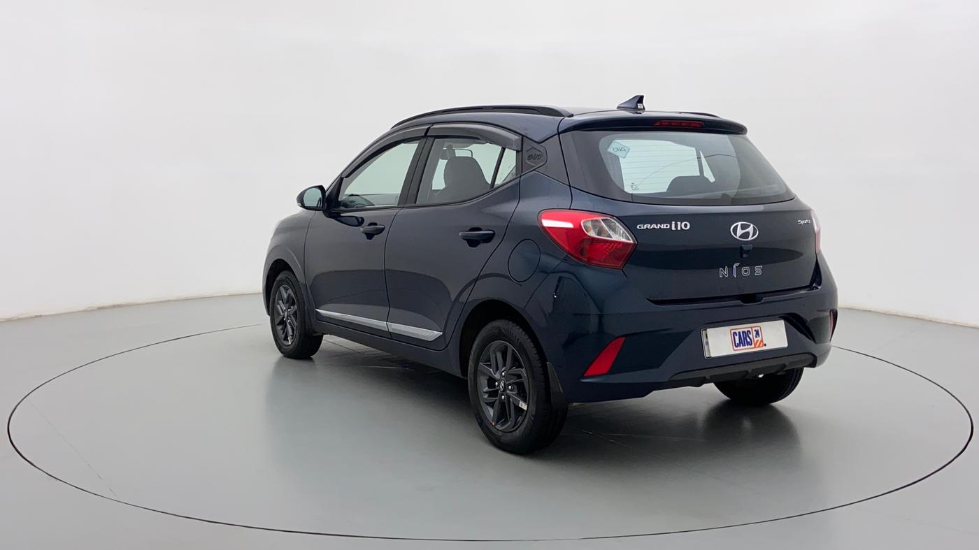 2022 Hyundai GRAND I10 NIOS SPORTZ CNG MT, CNG, Manual, 5,151 km, Left Back Diagonal