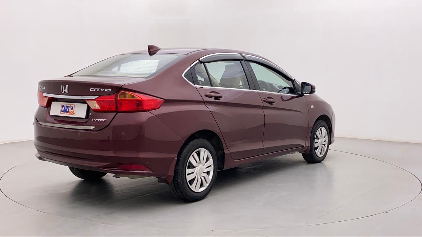 2014 Honda City 1.5L I-VTEC SV CVT, Petrol, Automatic, 64,261 km, Right Back Diagonal