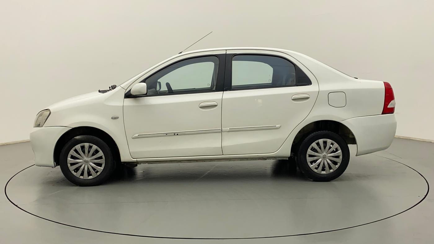 2011 Toyota Etios G, Petrol, Manual, 92,360 km, Left Side