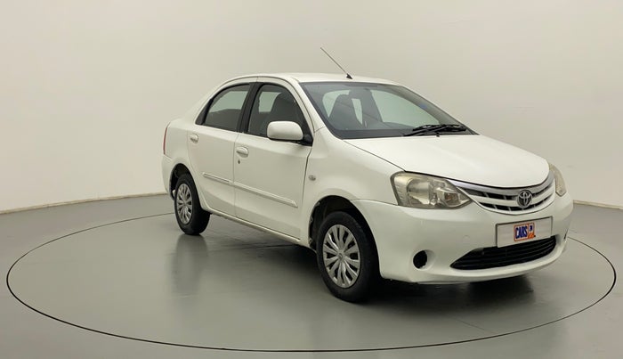 2011 Toyota Etios G, Petrol, Manual, 92,360 km, Right Front Diagonal