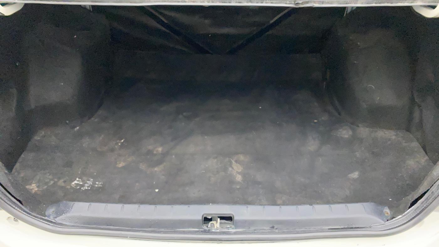 2011 Toyota Etios G, Petrol, Manual, 92,360 km, Boot Inside