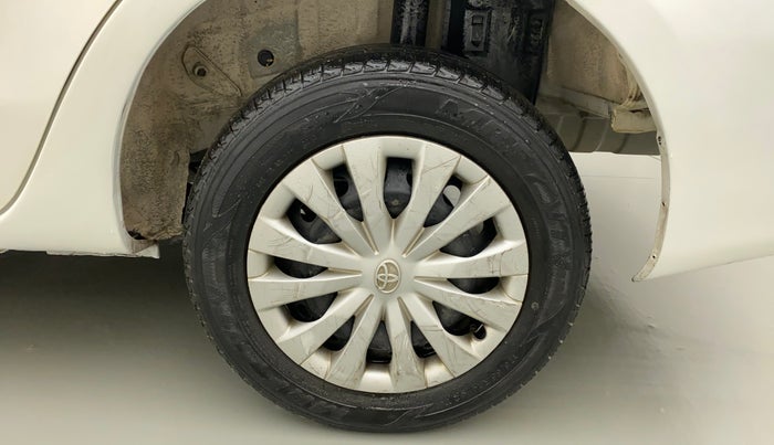 2011 Toyota Etios G, Petrol, Manual, 92,360 km, Left Rear Wheel