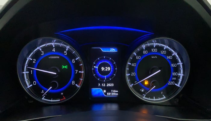 2017 Maruti Baleno ZETA PETROL 1.2, Petrol, Manual, 58,136 km, Odometer Image