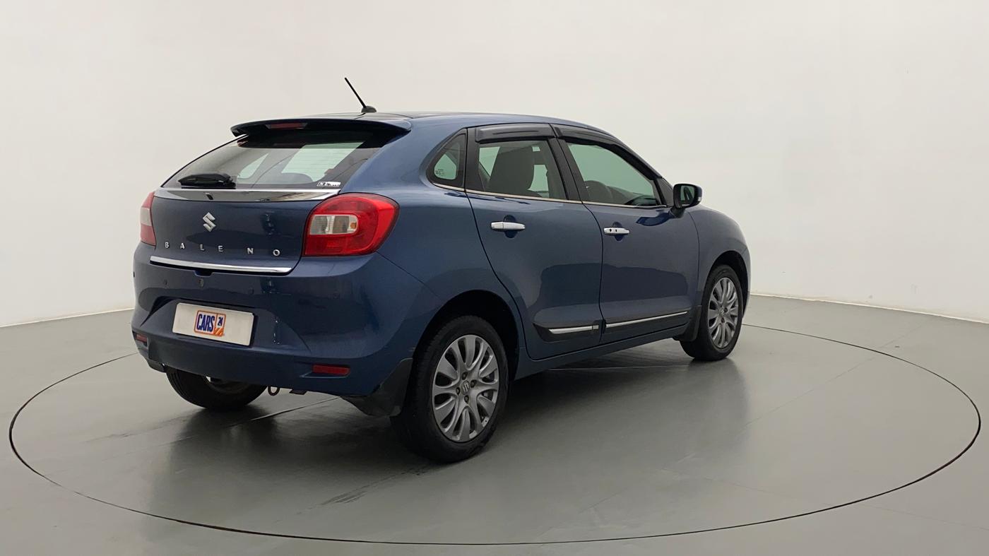 2017 Maruti Baleno ZETA PETROL 1.2, Petrol, Manual, 58,136 km, Right Back Diagonal