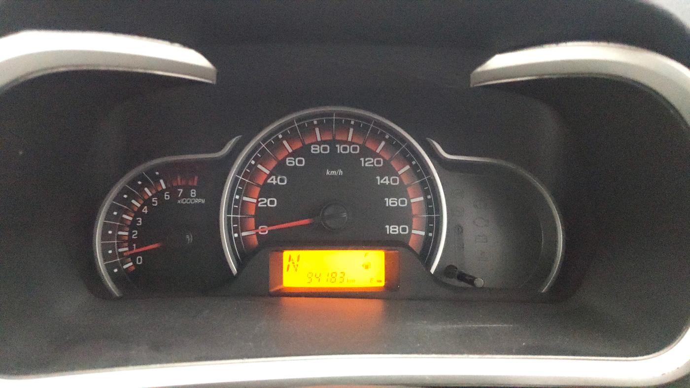 2015 Maruti Alto K10 VXI AMT, Petrol, Automatic, 94,133 km, Odometer Image