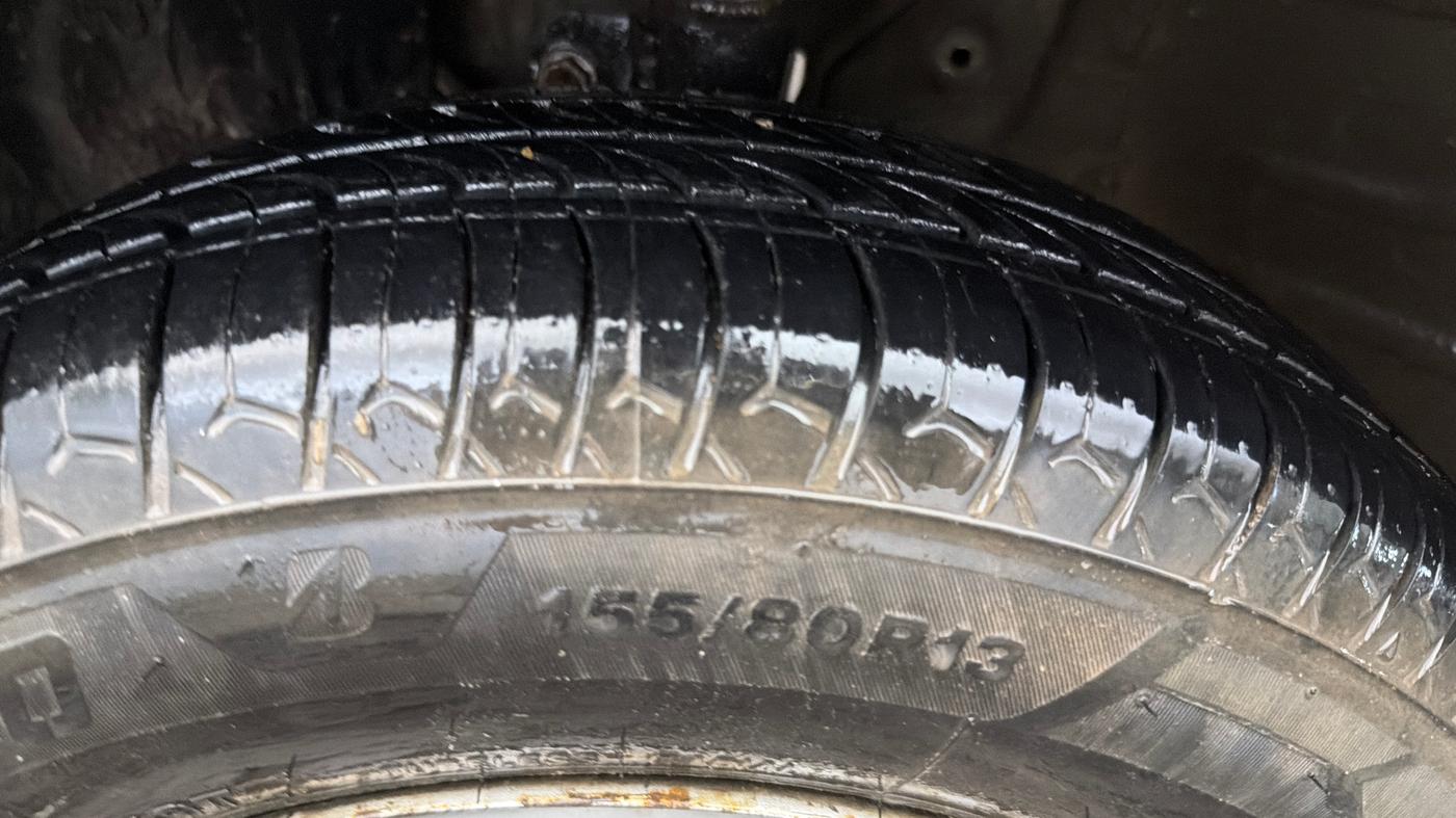 2020 Maruti New Wagon-R LXI CNG 1.0, CNG, Manual, 92,778 km, Left Front Tyre Tread