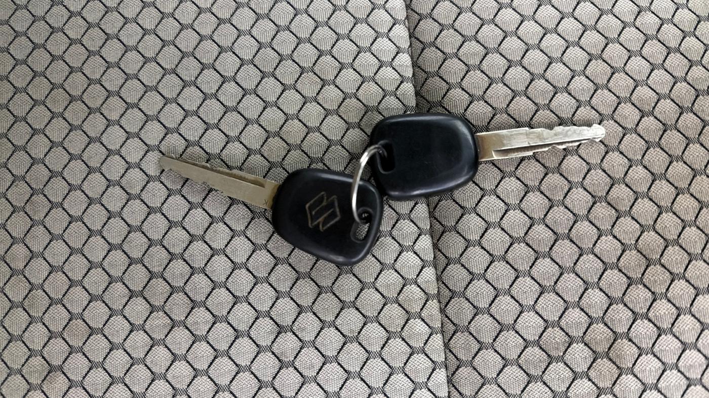 2020 Maruti New Wagon-R LXI CNG 1.0, CNG, Manual, 92,778 km, Key Close Up