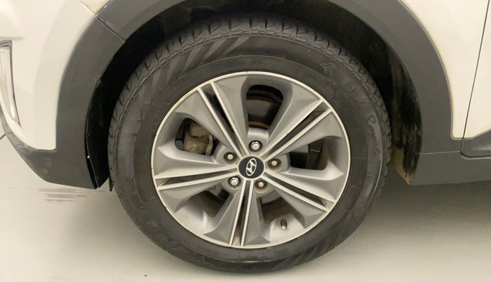 2018 Hyundai Creta SX (O) 1.6 DIESEL, Diesel, Manual, 66,962 km, Left Front Wheel