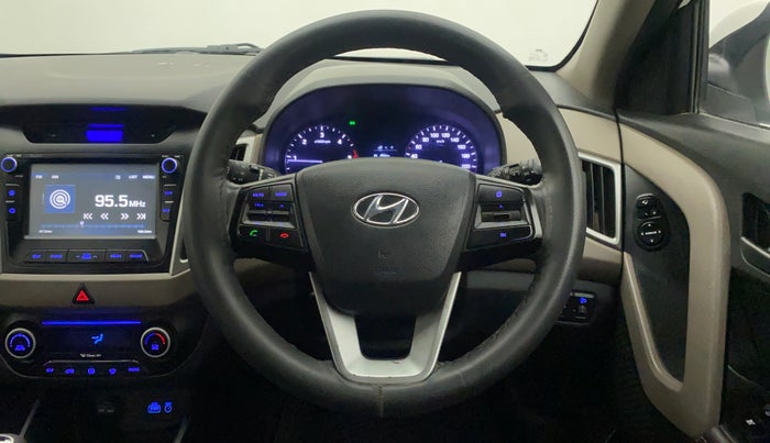 2018 Hyundai Creta SX (O) 1.6 DIESEL, Diesel, Manual, 66,962 km, Steering Wheel Close Up