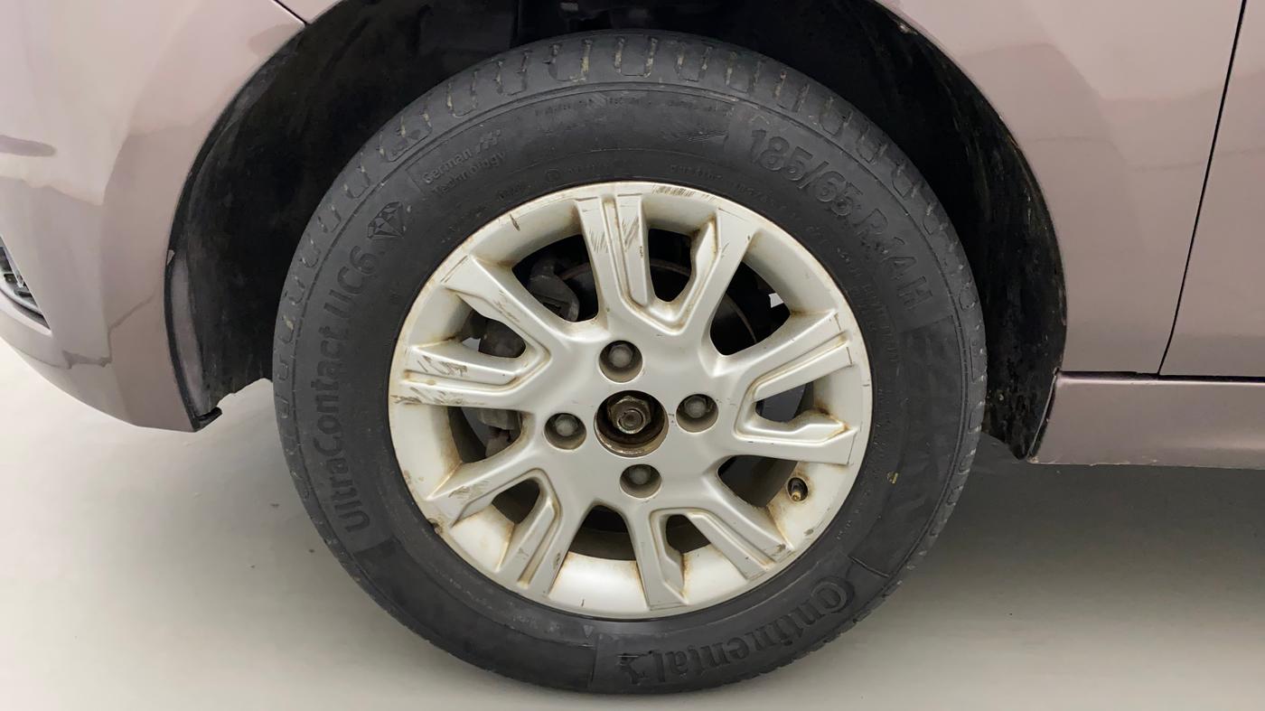 2017 Tata Tiago XZA PETROL, Petrol, Automatic, 90,456 km, Left Front Wheel