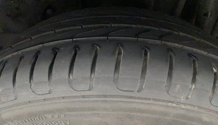 2017 Tata Tiago XZA PETROL, Petrol, Automatic, 90,456 km, Left Rear Tyre Tread
