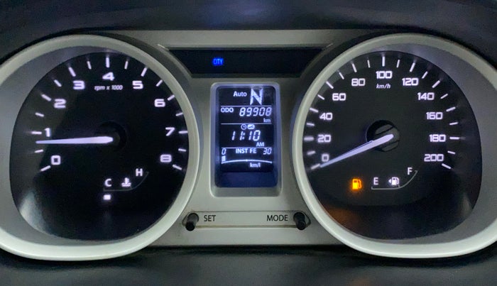 2017 Tata Tiago XZA PETROL, Petrol, Automatic, 90,456 km, Odometer Image