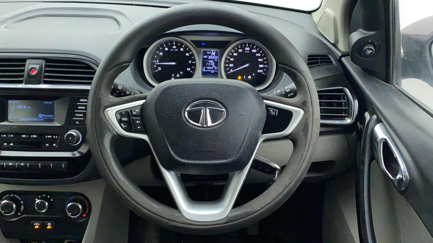2017 Tata Tiago XZA PETROL, Petrol, Automatic, 90,456 km, Steering Wheel Close Up