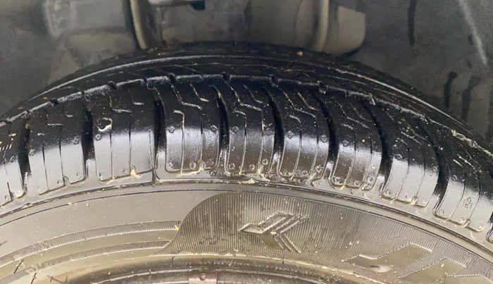 2017 Tata Tiago XTA PETROL, Petrol, Automatic, 50,338 km, Left Front Tyre Tread