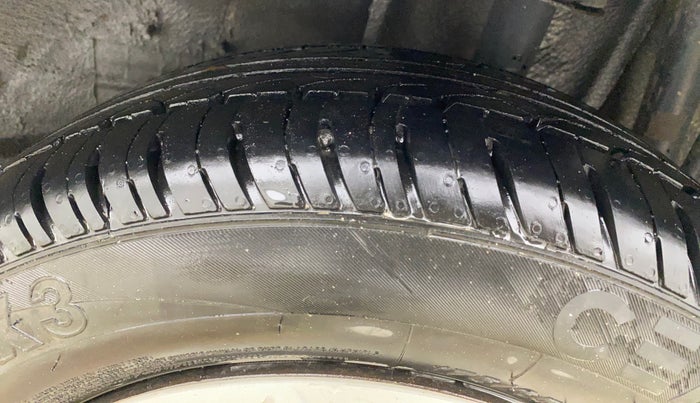 2017 Tata Tiago XTA PETROL, Petrol, Automatic, 50,338 km, Left Rear Tyre Tread