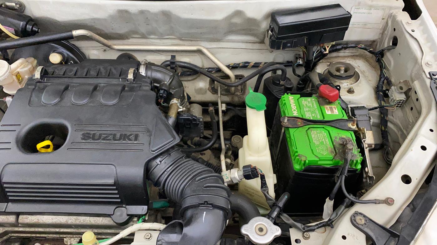 2015 Maruti Alto K10 VXI, Petrol, Manual, 37,399 km, Engine View - Left