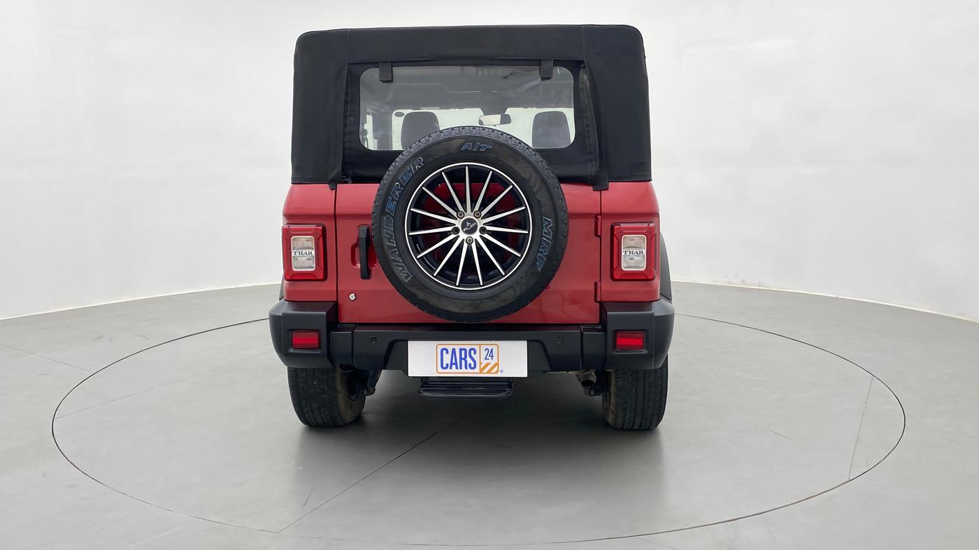 2020 Mahindra Thar AX MT D 4WD ST, Diesel, Manual, 58,090 km, Back/Rear
