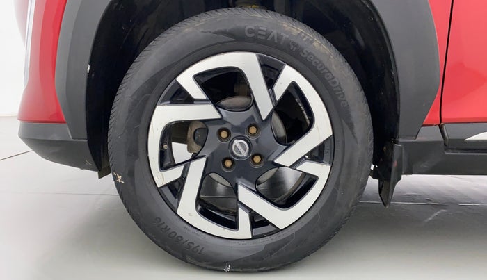 2021 Nissan MAGNITE XV PREMIUM MT DUAL TONE, Petrol, Manual, 31,073 km, Left Front Wheel