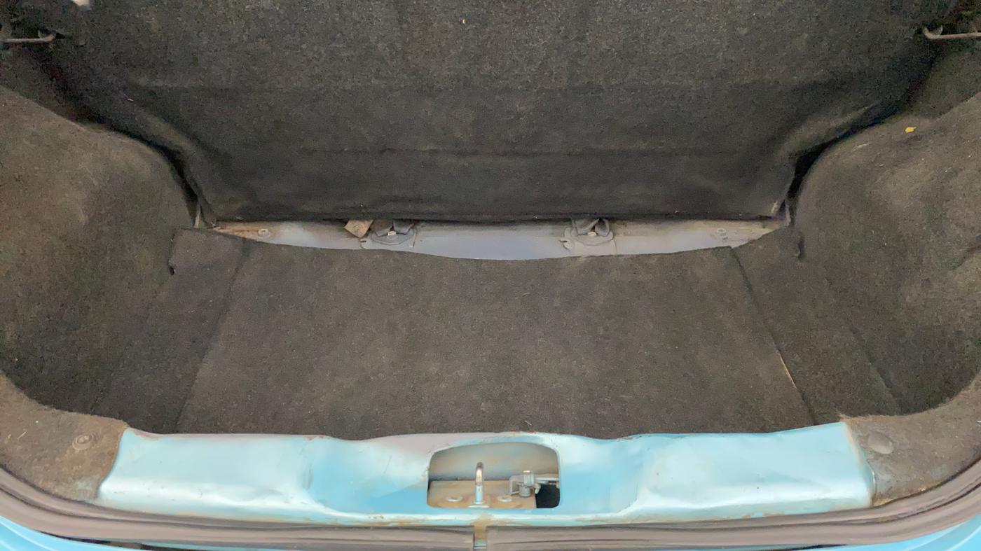 2014 Datsun Go T, Petrol, Manual, 60,450 km, Boot Inside