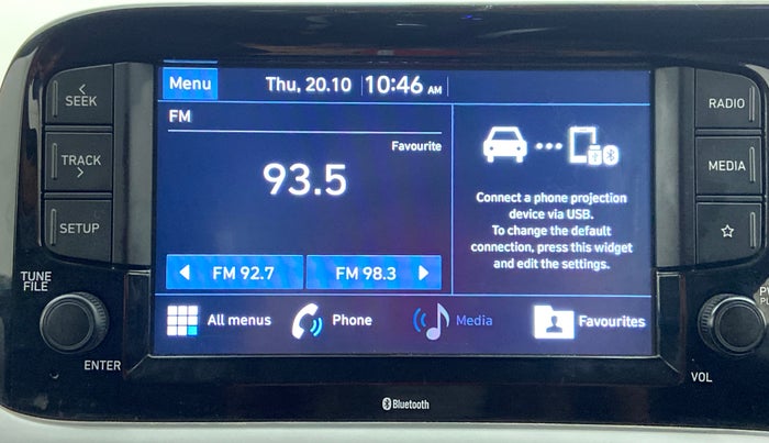 2020 Hyundai GRAND I10 NIOS SPORTZ 1.2 AT, Petrol, Automatic, 16,596 km, Infotainment System