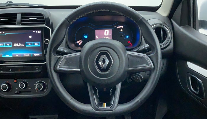 2022 Renault Kwid CLIMBER 1.0 AMT (O), Petrol, Automatic, 11,033 km, Steering Wheel Close Up