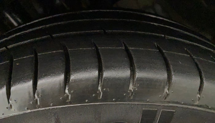 2021 Tata Tiago XTA PETROL, Petrol, Automatic, 13,871 km, Left Rear Tyre Tread