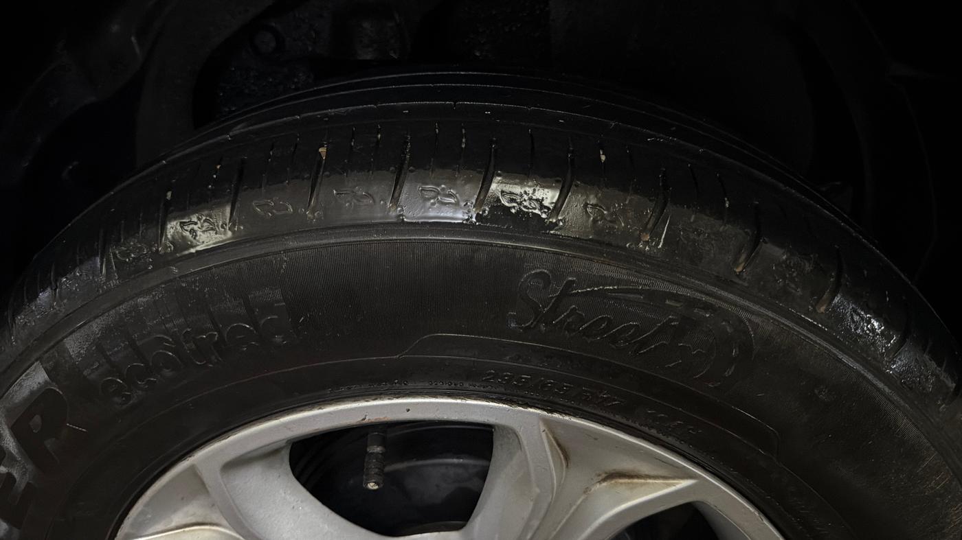 2023 Tata Harrier SMART (O), Diesel, Manual, 38,340 km, Left Rear Tyre Tread