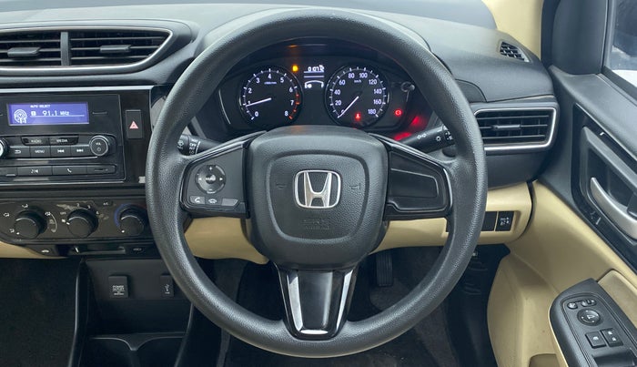 2019 Honda Amaze 1.2 SMT I VTEC, Petrol, Manual, 10,712 km, Steering Wheel Close Up