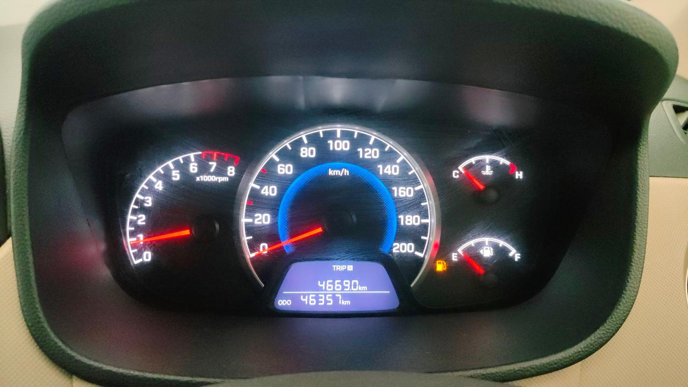 2017 Hyundai Grand i10 SPORTZ 1.2 KAPPA VTVT, Petrol, Manual, 46,673 km, Odometer Image