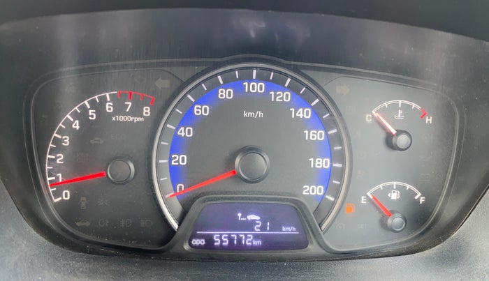 2018 Hyundai Xcent SX 1.2, Petrol, Manual, 45,000 km, Odometer Image